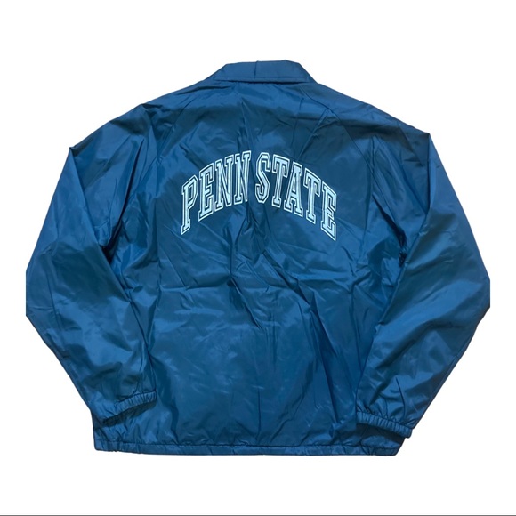 Vintage Penn State Bomber Jacket Satin 